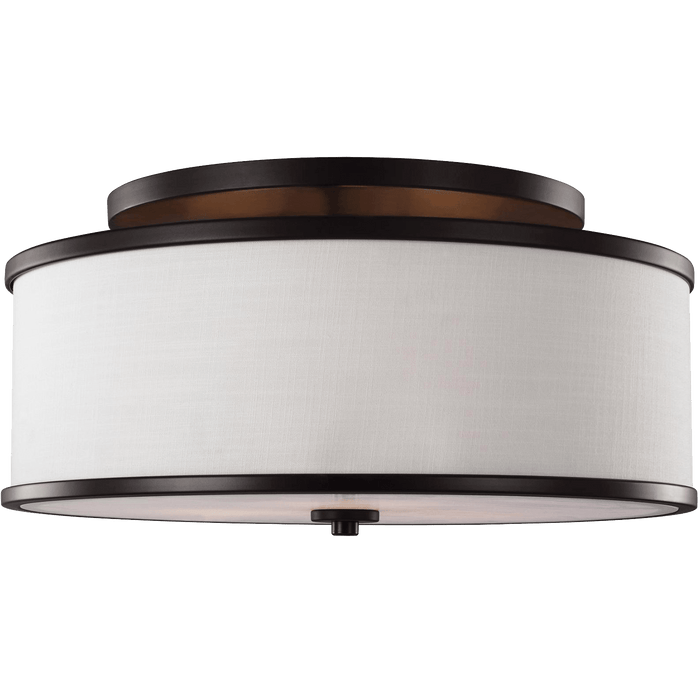 Visual Comfort Studio Lennon Medium Semi-Flush Mount