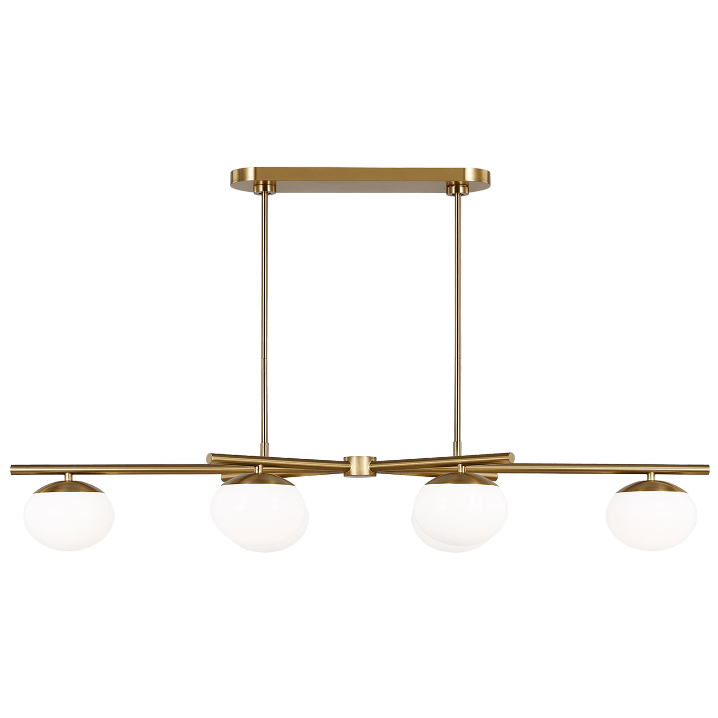 Visual Comfort Studio Lune Large Linear Chandelier