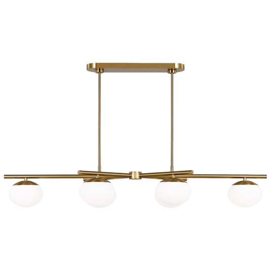 Visual Comfort Studio Lune Large Linear Chandelier