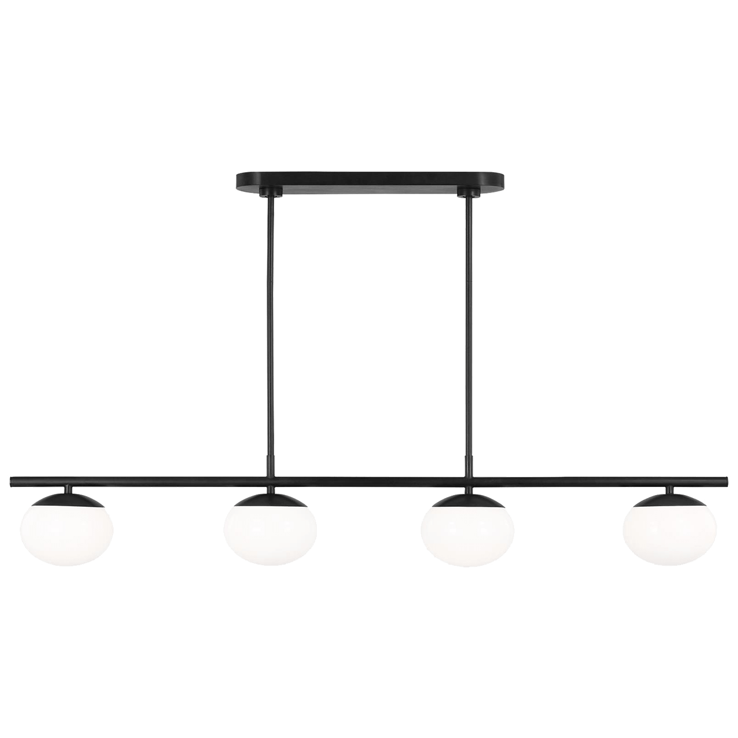 Visual Comfort Studio Lune Medium Linear Chandelier