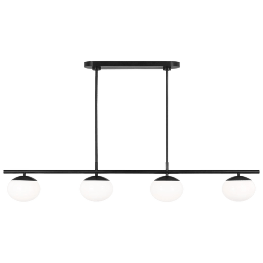 Visual Comfort Studio Lune Medium Linear Chandelier