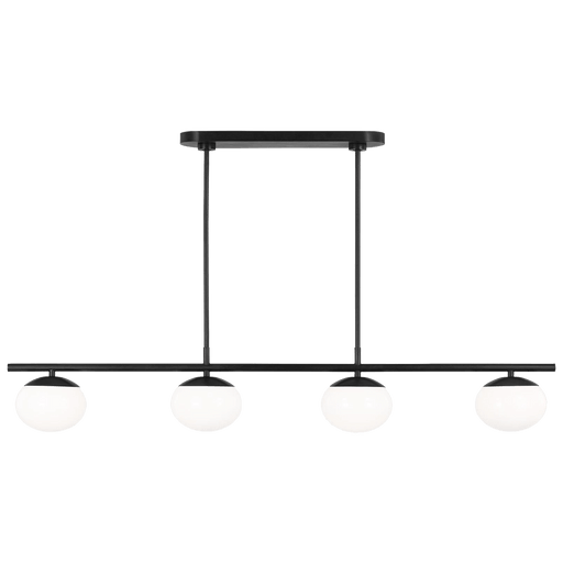 Visual Comfort Studio Lune Medium Linear Chandelier