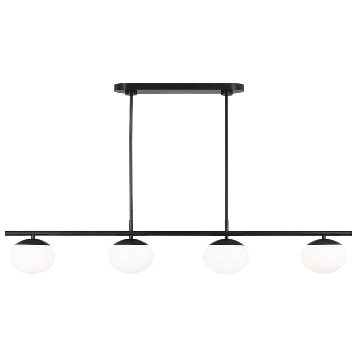 Visual Comfort Studio Lune Medium Linear Chandelier