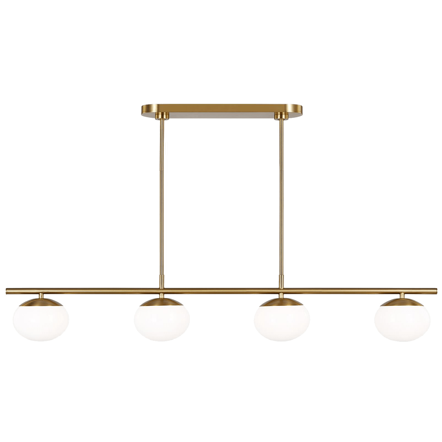 Visual Comfort Studio Lune Medium Linear Chandelier