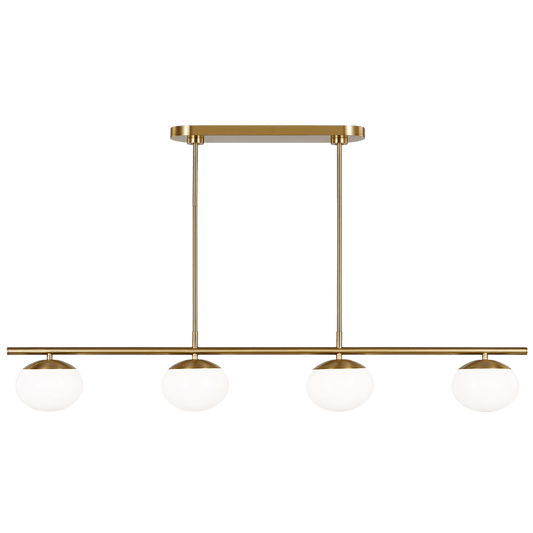Visual Comfort Studio Lune Medium Linear Chandelier
