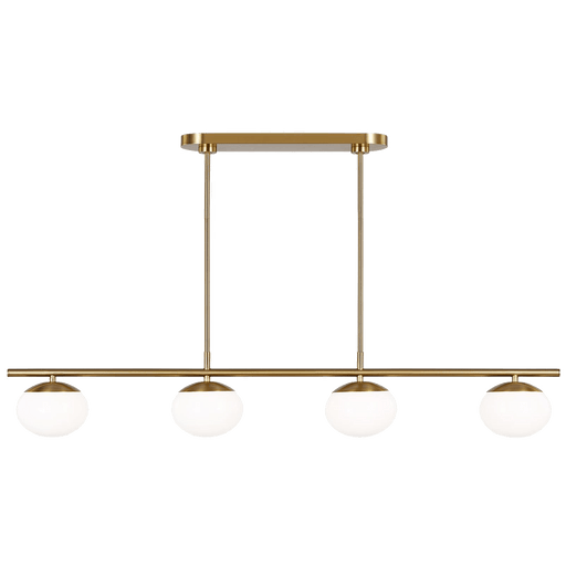Visual Comfort Studio Lune Medium Linear Chandelier