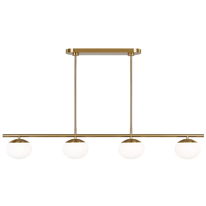 Visual Comfort Studio Lune Medium Linear Chandelier