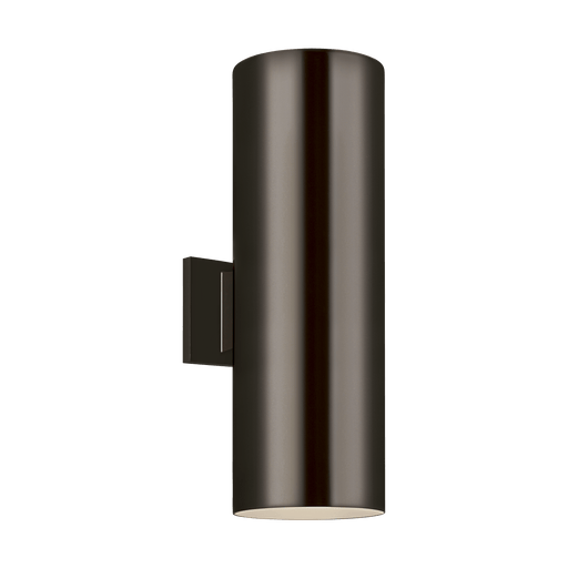Visual Comfort Studio Outdoor Cylinders Large 2 LED Wall Lantern