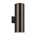 Visual Comfort Studio Outdoor Cylinders Large 2 LED Wall Lantern