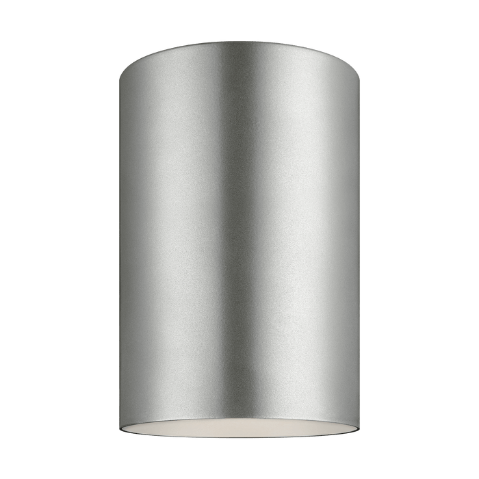 Visual Comfort Studio Outdoor Cylinders Small LED Ceiling Flush Mount