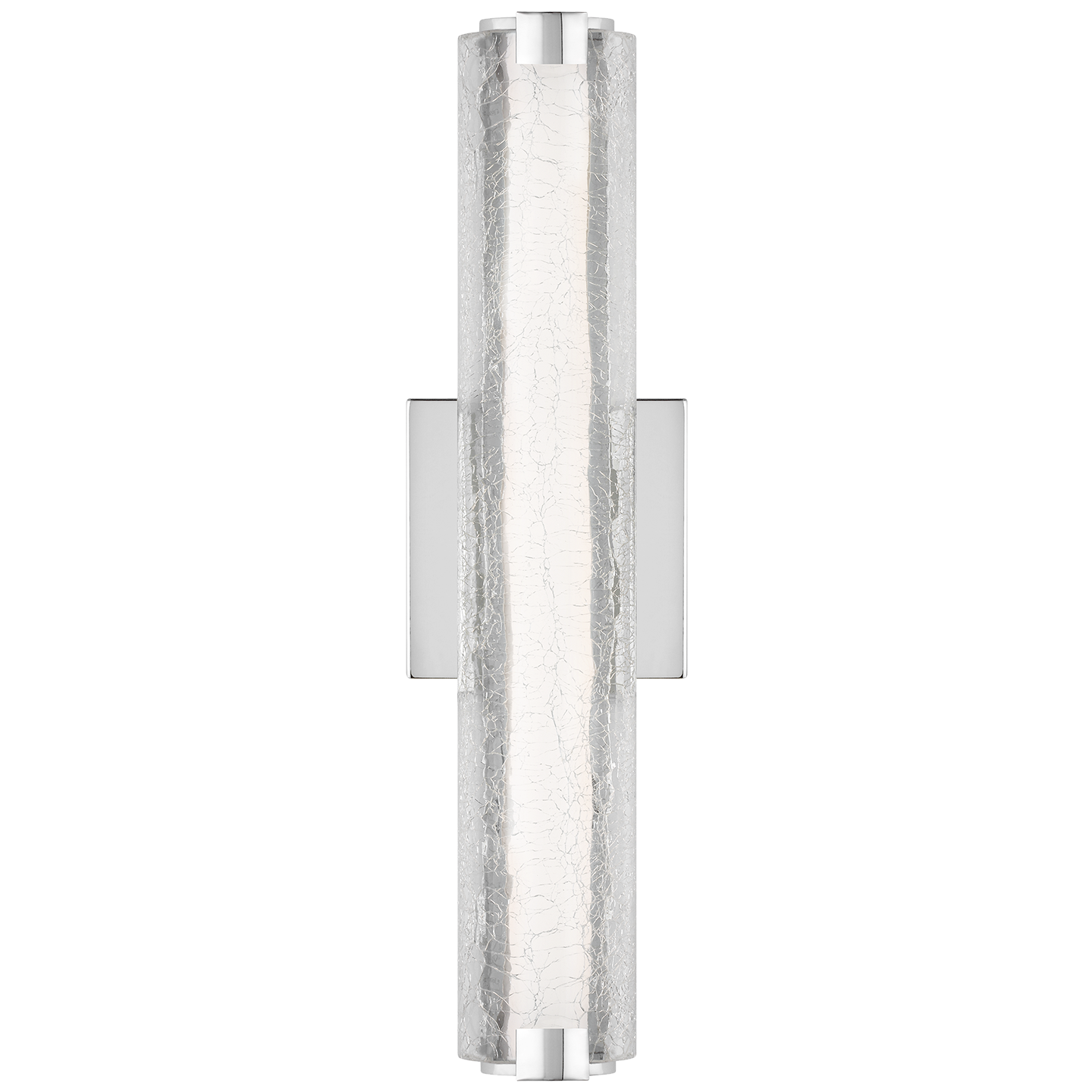 Cutler 18" Crack Glass LED Sconce
