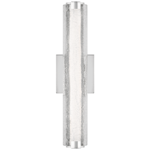 Cutler 18" Crack Glass LED Sconce by Visual Comfort Studio