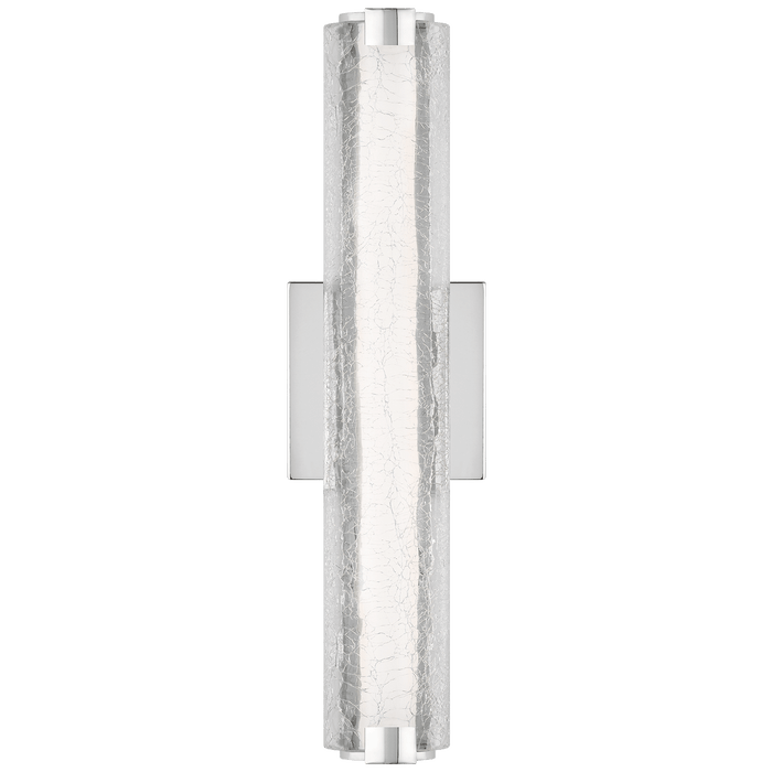 Cutler 18" Crack Glass LED Sconce by Visual Comfort Studio