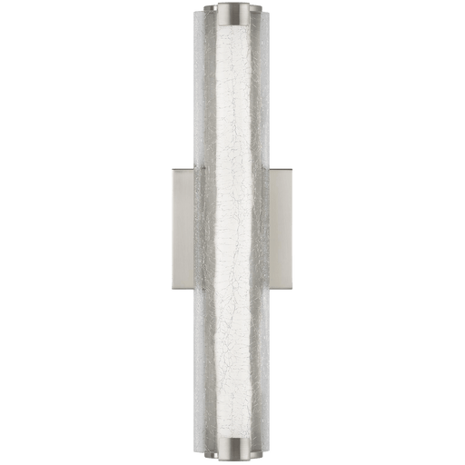 Cutler 18" Crackle Glass LED Sconce by Visual Comfort Studio