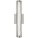 Cutler 18" Crackle Glass LED Sconce by Visual Comfort Studio