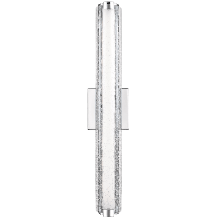 Cutler 24" Crackle Glass LED Vanity by Visual Comfort Studio