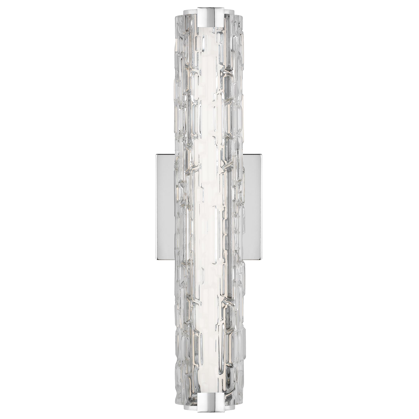 Cutler 18" Staggered Glass LED Sconce