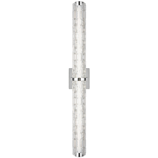 Cutler 36" Staggered Glass LED Vanity