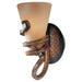 Tofino™ 1 Light Bath in Tofino Bronze™ Finish with Marbre Grabar™ Glass - Minka-Lavery