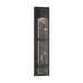 Sol 1 Light Outdoor LED Wall Mount in Sand Coal Black Finish - Minka-Lavery