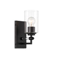 Load image into Gallery viewer, Binsly 1 Light Bath Vanity in Coal Black Finish with Reversible Mounting - Minka-Lavery
