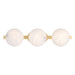 Zill 3-Light LED Vanity - Lily Gold with Alabaster Stone - Minka-Lavery