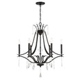 Load image into Gallery viewer, Laurel Estate 6 Light Chandelier in Coal Finish - Minka-Lavery
