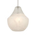 Pacific 1-Light Pendant - Brushed Nickel with Misty White Glass - Minka-Lavery