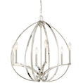 Load image into Gallery viewer, Tilbury 6 Light Pendant in Polished Nickel - Minka-Lavery

