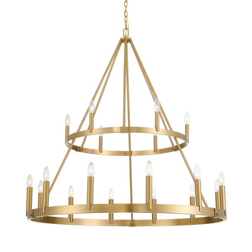 Dutton 18-Light Chandelier - Signature Brass - Minka-Lavery
