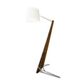 Load image into Gallery viewer, Silva Giant LED Floor Lamp - Dark Stained Walnut
