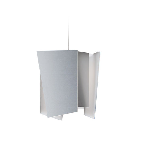 Levis LED Accent Pendant - Brushed Aluminum Veneer