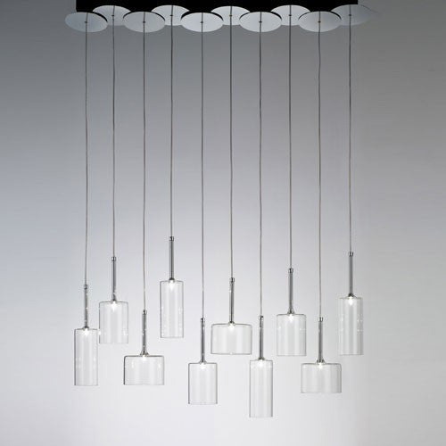 Spillray Linear Suspension - Crystal Shades