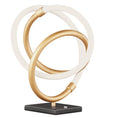 Load image into Gallery viewer, Mobius LED Table Lamp - Gold Finish
