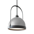 Load image into Gallery viewer, Atlas Small Pendant - Black/Vintage Platinum Finish
