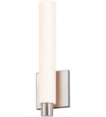 Load image into Gallery viewer, Tubo Small Slim LED Wall Sconce - Satin Nickel (Drum Trim)
