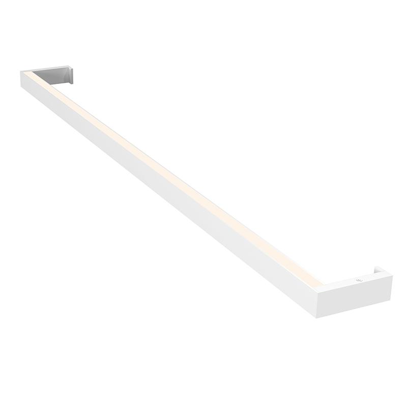 Thin-Line One-Sided 36" LED Wall Bar - Satin White