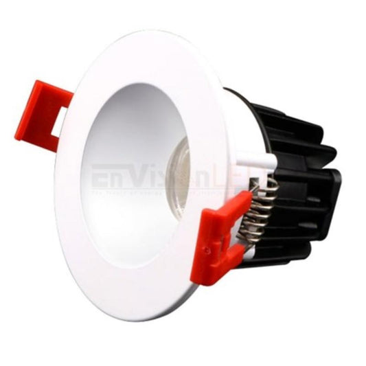 2" J-Box Canless SnapTrim Downlight - White Finish