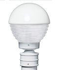 Load image into Gallery viewer, 3061 Series Outdoor Post Light - White Finish Frost Glass
