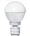 3061 Series Outdoor Post Light - White Finish Frost Glass
