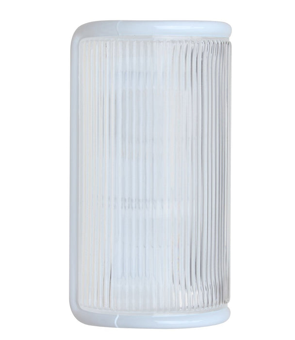 3079 Series Outdoor Wall Sconce - White Finish Frost Glass