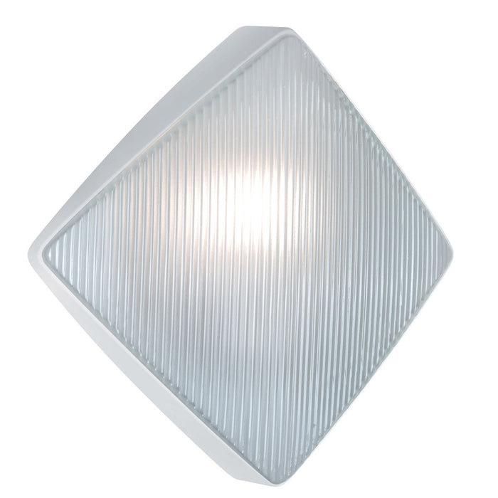 3110 Series Outdoor Wall Sconce - White Finish Frost Glass