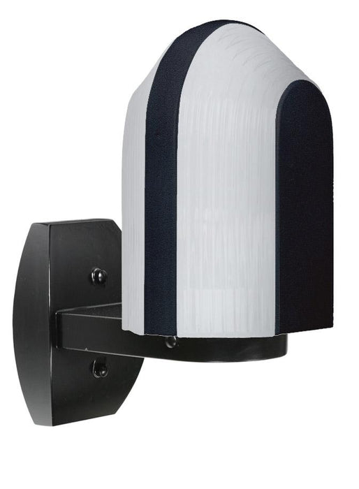 3139 Series Outdoor Wall Sconce - Black Finish Frost Glass