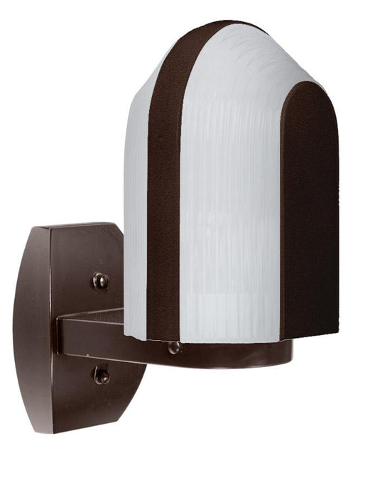 3139 Series Outdoor Wall Sconce - Bronze Finish Frost Glass