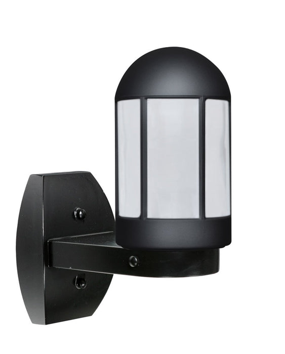 3151 Series Outdoor Wall Sconce - Black Finish Frost Glass
