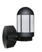 3151 Series Outdoor Wall Sconce - Black Finish Frost Glass