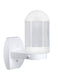 3151 Series Outdoor Wall Sconce - White Finish Frost Glass