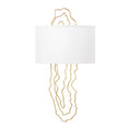 Load image into Gallery viewer, 5th Avenue Wall Sconce - Vintage Gold Leaf
