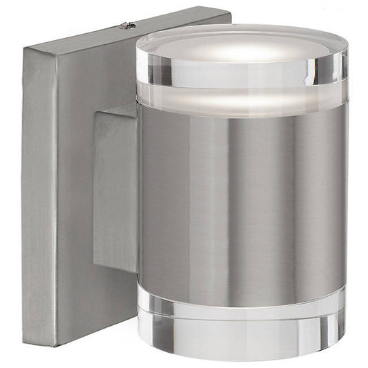 601431/2 LED Wall Sconce - Brushed Nickel/Short