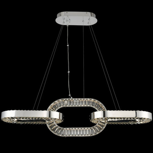 Catena Linear Pendant - Polished Chrome